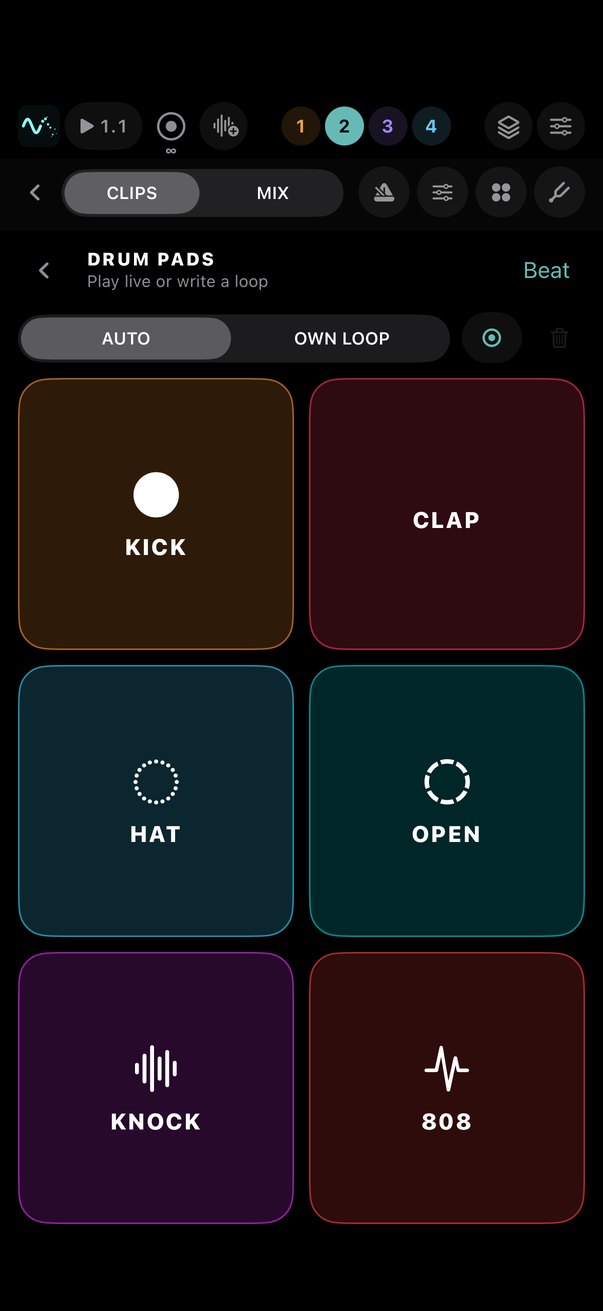 Drum pads